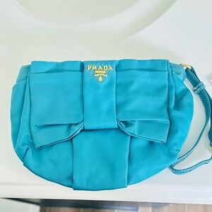 Prada Tessuto Nylon wristlet